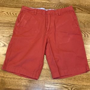 Mens J Crew 11” 100% cotton shorts Nantucket red preppy casual spring break